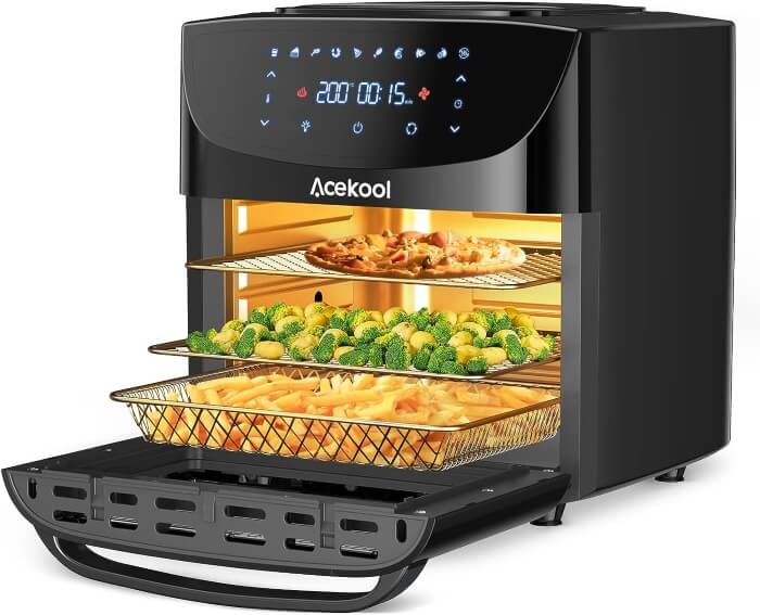 Freidora de aire combinada Acekool