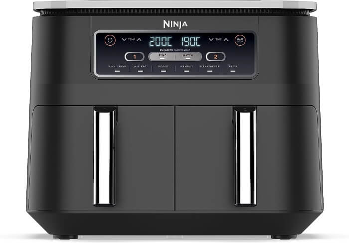 Freidora de aire cesta doble ninja