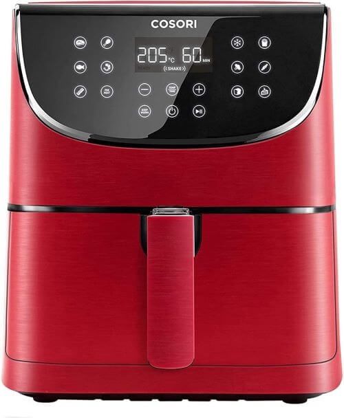 Cosori freidora de aire 5,5 L Roja